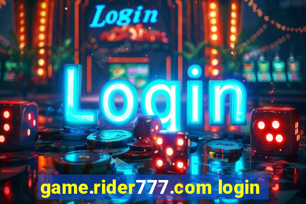 game.rider777.com login